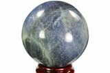 Polished Lazurite Sphere - Madagascar #103762-1